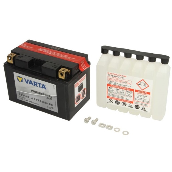 Baterie Moto Varta Powersports Agm 11Ah 230A 12V TTZ14S-BS VARTA FUN